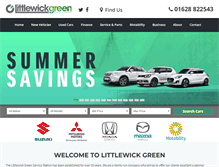 Tablet Screenshot of littlewick-green.co.uk
